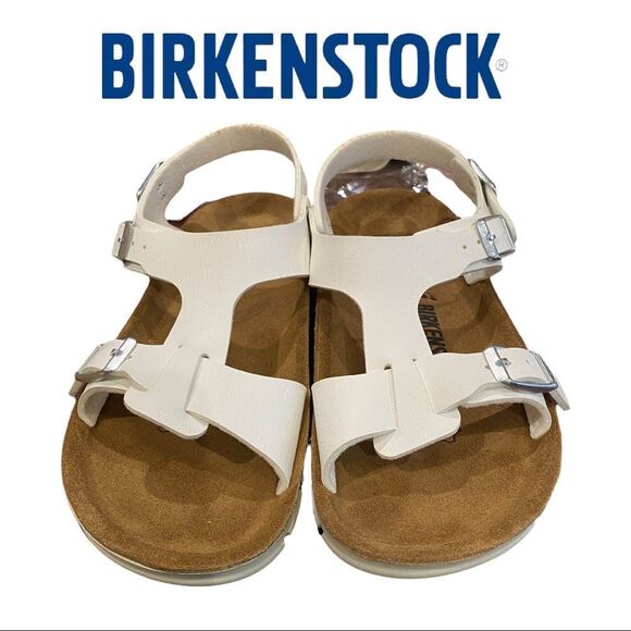 Birkenstock Saragossa White Women's Sandals with Box 36 5 - Picture 3 of 6